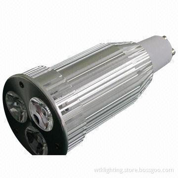 GU10 LED Spotlight, 90lm/W, 9W, 110 to 230V, Dimmable